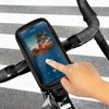 Soporte Para Bicicleta Smartphone De Hasta 7" Cubierta Impermeable Negro