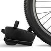 Soporte Teléfono Para Bicicleta Funda Impermeable Almacenamiento Integrado Negro