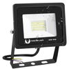 Foco Led Exterior 30w Luz Fría 6000k Impermeable Ip66 Negro