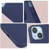 Carcasa Apple Iphone 14 Silicona Flexible Acabado Mate Anti-huellas Azul