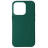 Carcasa Apple Iphone 14 Pro Silicona Flexible Acabado Mate Anti-huellas Verde