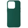 Carcasa Apple Iphone 14 Pro Max Silicona Flexible Acabado Mate Antihuellas Verde