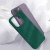 Carcasa Apple Iphone 14 Pro Max Silicona Flexible Acabado Mate Antihuellas Verde