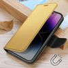 Funda Iphone 14 Pro Tarjetero Soporte Vídeo Bicolor – Dorado Y Negro