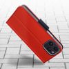 Funda Iphone 14 Pro Tarjetero Soporte Vídeo Bicolor – Rojo Y Negro