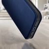 Funda Iphone 14 Plus Solapa Tarjetero Función Soporte Vídeo Azul