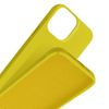 Carcasa Iphone 14 Pro Max Semi Rígida Soft Touch Fina Amarillo