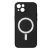 Funda Iphone 14 Compatible Magsafe Acabado Tacto Suave Negro