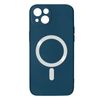 Funda Iphone 14 Compatible Magsafe Acabado Tacto Suave Azul