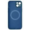 Funda Iphone 14 Compatible Magsafe Acabado Tacto Suave Azul