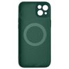 Funda Iphone 14 Compatible Magsafe Acabado Tacto Suave Verde