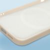 Funda Iphone 14 Compatible Magsafe Acabado Tacto Suave Blanco