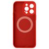 Funda Iphone 14 Pro Max Compatible Magsafe Acabado Tacto Suave Rojo