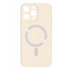 Funda Iphone 14 Pro Max Compatible Magsafe Acabado Tacto Suave Blanco