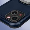 Carcasa Iphone 14 Plus Antigolpes Híbrido Con Anilla De Soporte Magnética Azul