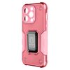 Carcasa Iphone 14 Pro Max Antigolpes Híbrida Anilla Soporte Magnética Rosa