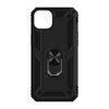 Funda Iphone 14 Plus Antigolpes 2 Materiales Anillo Soporte Vídeo Negro