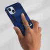 Funda Iphone 14 Plus Antigolpes 2 Materiales Anillo Soporte Vídeo Azul