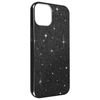 Samsung Iphone 14 Funda De Silicona De Lentejuelas Desmontable Negra