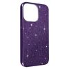 Apple Iphone 14 Pro Funda De Silicona De Lentejuelas Desmontable Violeta