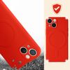 Carcasa Magsafe Iphone 13 Silicona Interior Soft Touch Mag Cover Rojo
