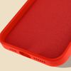 Carcasa Magsafe Iphone 13 Pro Silicona Interior Soft Touch Mag Cover Rojo