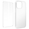 Carcasa Iphone 14 Pro Max Silicona Flexible Cristal Templado 9h Transparente