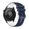 Pulsera Huawei Watch Gt3 46mm Silicona Bicolor Texturizada Azul / Blanco