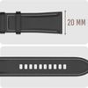 Pulsera Piel Galaxy Watch 4 Watch 3 41mm Huawei Watch Gt 3 Gt 2 42mm Negro