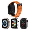 Correa Para Apple Watch 41mm / 40mm Y 38 Mm Axabado Texturizado Naranja