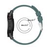 Correa Huawei Watch Gt Runner Hebilla Plateada Silicona Reforzada Verde