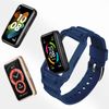 Correa Para Huawei Band 7, 6 Pro, 6 Y Honor Band 6 Silicona Bumper Azul Oscuro