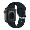 Correa Apple Watch 49mm, 45mm, 44mm, 42mm Silicona Ajustable Negro