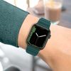 Correa Apple Watch 49mm, 45mm, 44mm, 42mm Silicona Ajustable Verde Oscuro