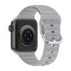 Correa Apple Watch 49mm, 45mm, 44mm, 42mm Silicona Ajustable Gris