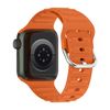 Correa Apple Watch 49mm, 45mm, 44mm, 42mm Silicona Ajustable Naranja