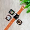 Correa Apple Watch 49mm, 45mm, 44mm, 42mm Silicona Ajustable Naranja