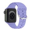 Correa Apple Watch 49mm, 45mm, 44mm, 42mm Silicona Ajustable Violeta