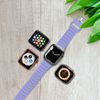 Correa Apple Watch 49mm, 45mm, 44mm, 42mm Silicona Ajustable Violeta