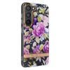 Carcasa Para Samsung Galaxy S23 Dorso Rígido Contorno Suave Floral Violeta