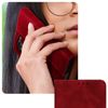 Funda Para Galaxy S23 Tarjetero Y Soporte Vídeo Polipiel Bicolor Rojo