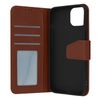 Funda Para Iphone 14 Plus Cuero Premium Tarjetero Función Soporte Vídeo Marrón