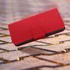 Funda Para Iphone 14 Plus Cuero Premium Tarjetero Función Soporte Vídeo Rojo