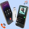 Adaptador Audio Bluetooth Usb / Jack 3.5mm Función Kit Manos Libres Linq Blanco