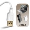 Bombilla Led Usb De 3w, 200 Lúmenes Y 1m De Longitud