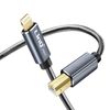 Cable Impresora Ipad Y Iphone Usb Type B Nailon Trenzado Linq 1,5m