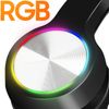 Casco Bluetooth Rgb Retroiluminación Led Kit Manos Libres Linq Negro