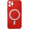 Funda Magsafe Para Iphone 11 Pro Soft Touch Mate Bordes Altos Rojo