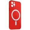 Funda Magsafe Para Iphone 11 Pro Soft Touch Mate Bordes Altos Rojo