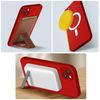 Funda Magsafe Para Iphone 14 Plus Soft Touch Mate Bordes Altos Rojo